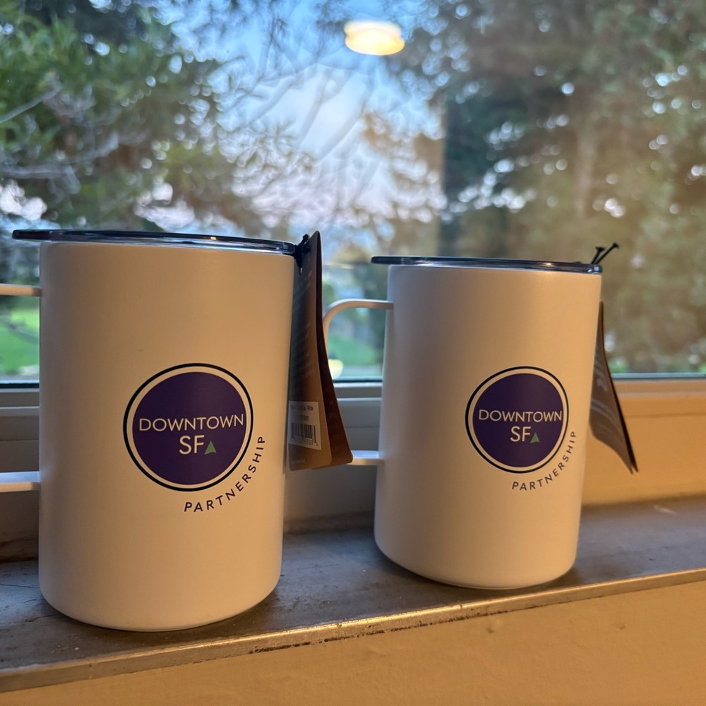 San Francisco MiiR set of two 16oz Metal Camp Cup Mug - NWT